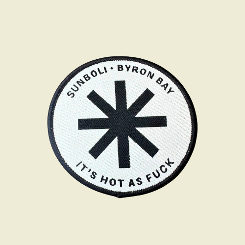 it's hot as fuck badge