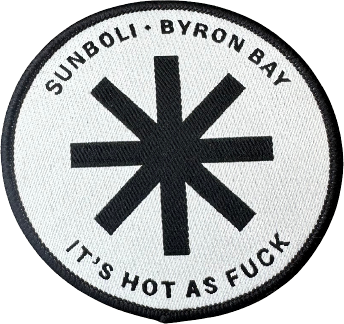 it's hot as fuck badge